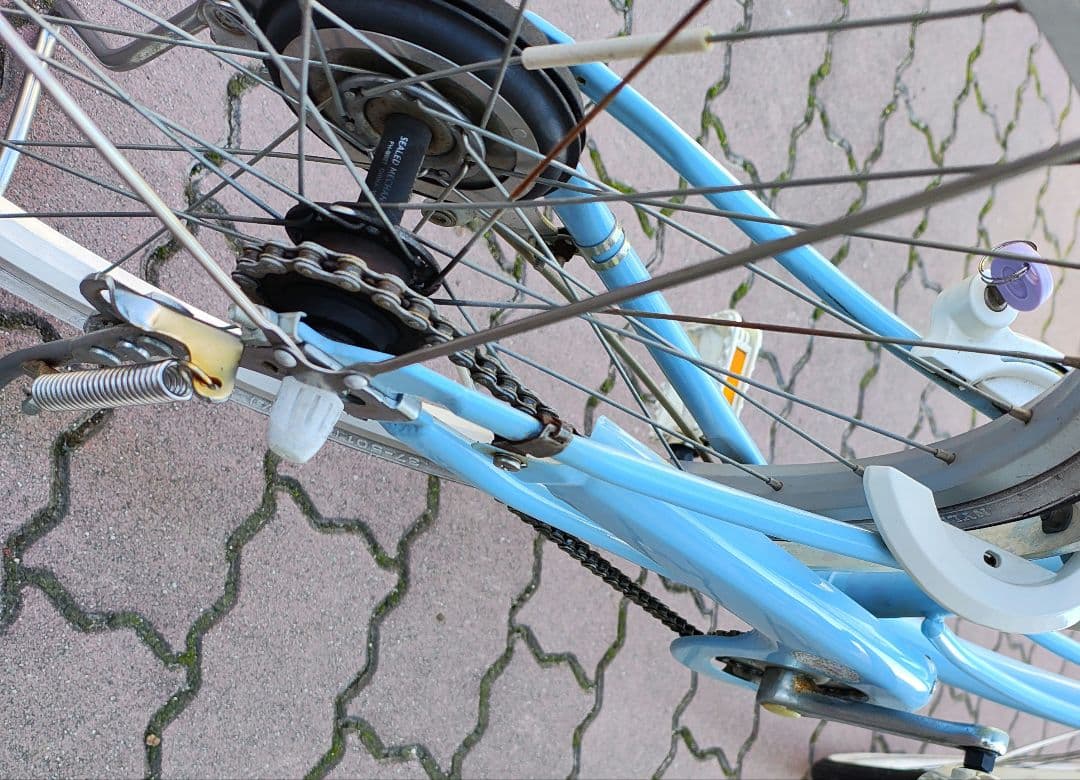 お引取り限定　子供用 自転車 22インチ　ブリヂストン　リコリーナ ブルー