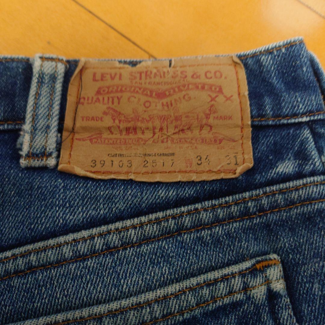 80's Levi's 517 WINTER JEANS 表記(34x31)
