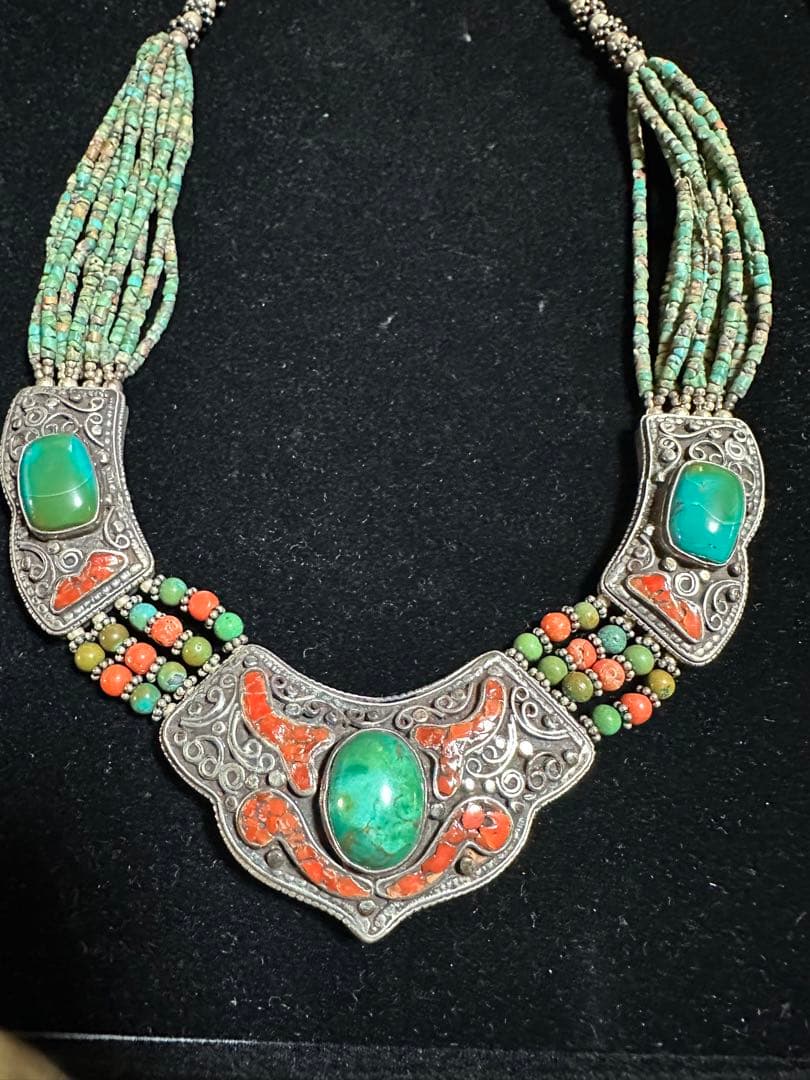 チベット　首飾り