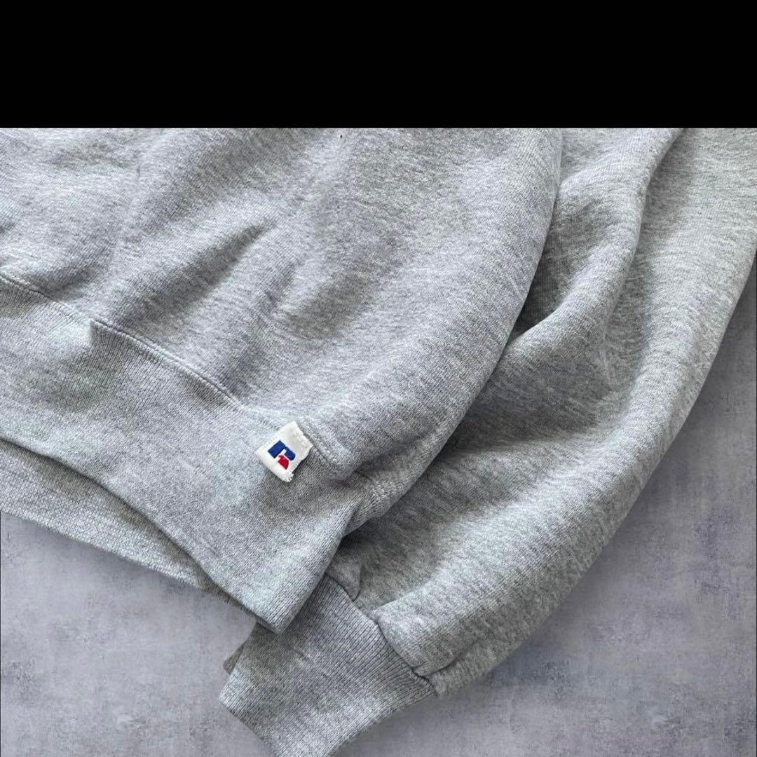 美品！90s USA製 Russell 無地ブランクスウェット グレー