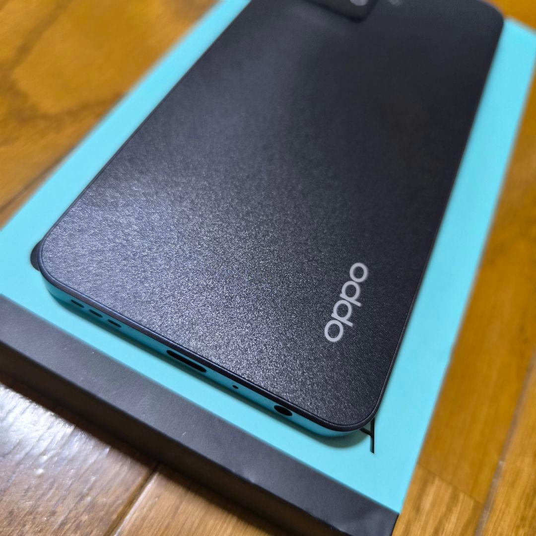 【本日限定価格】OPPO オッポ Reno7 A ブラック 本体 箱付き スマホ
