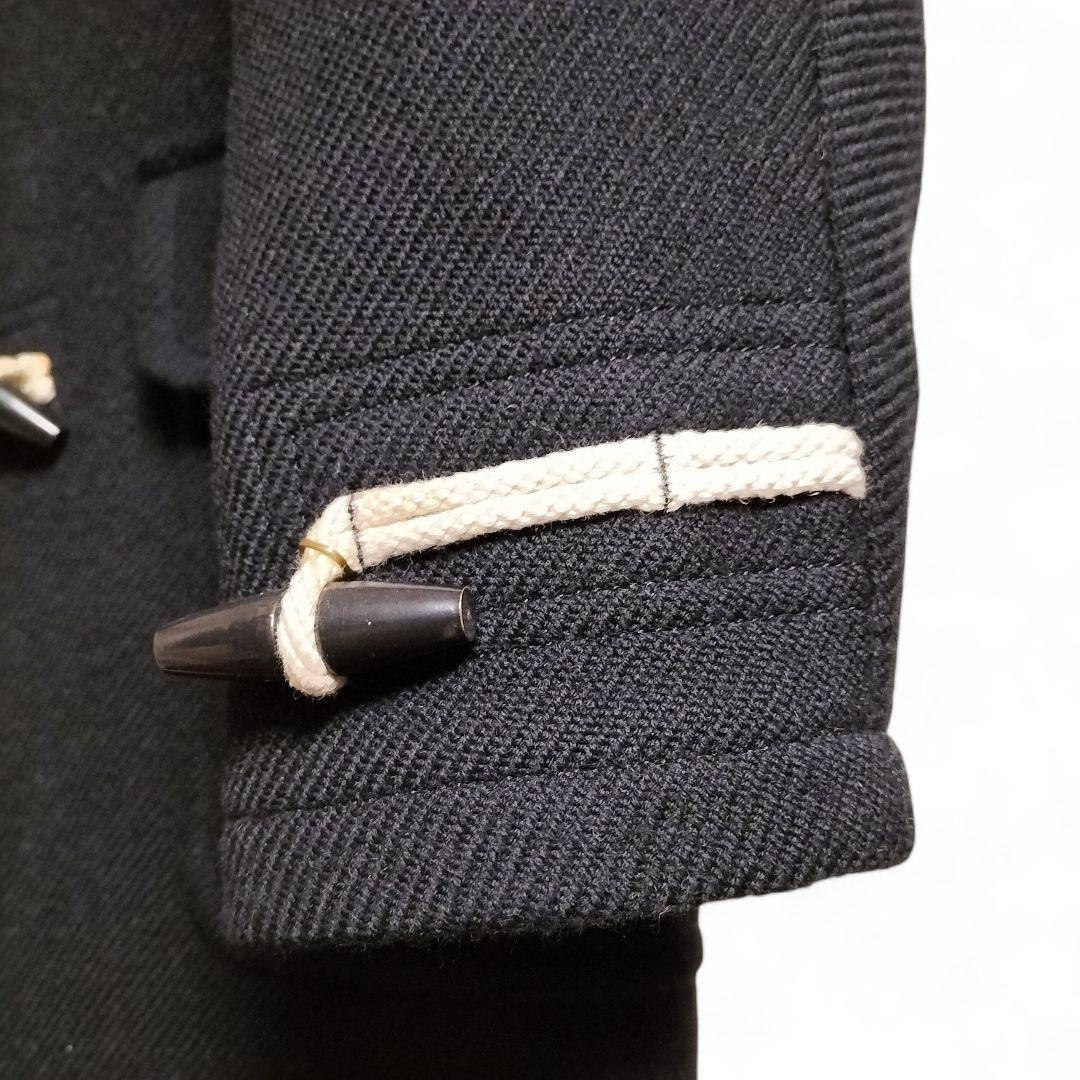 m's braque エムズブラック ウール ダブルフェイス ダッフルコート 黒