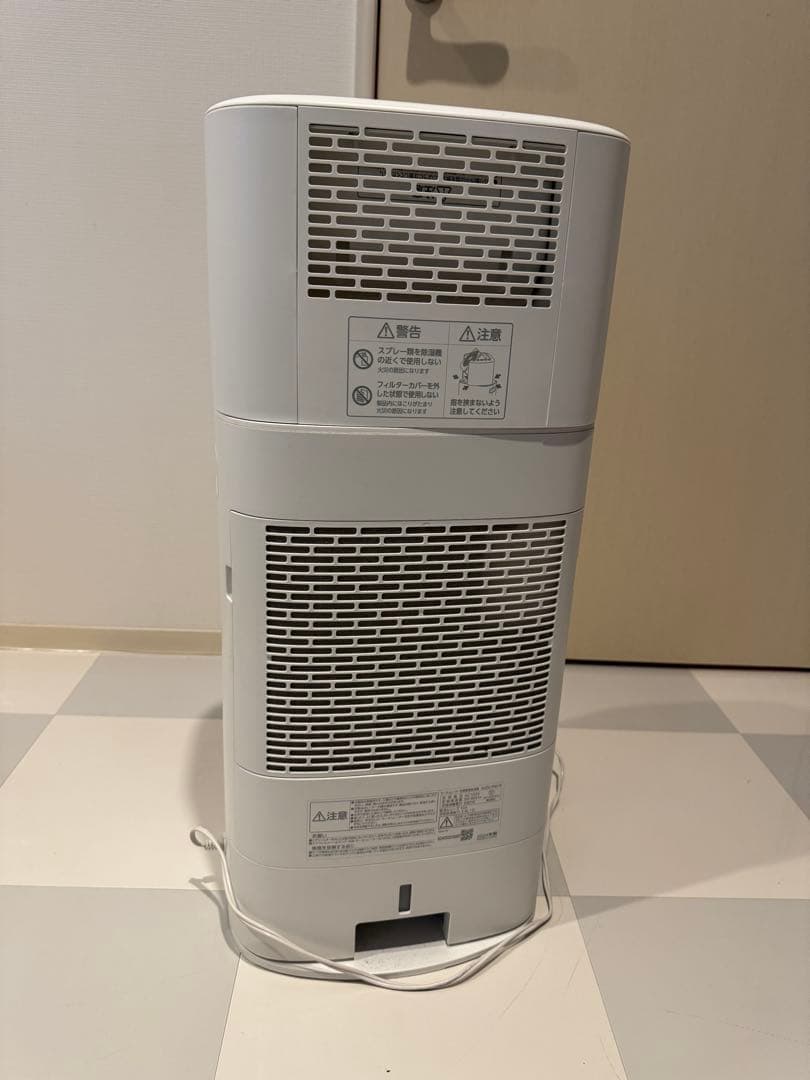 IRIS OHYAMA サーキュレーター衣類除湿乾燥機　KIJDC-P60-W