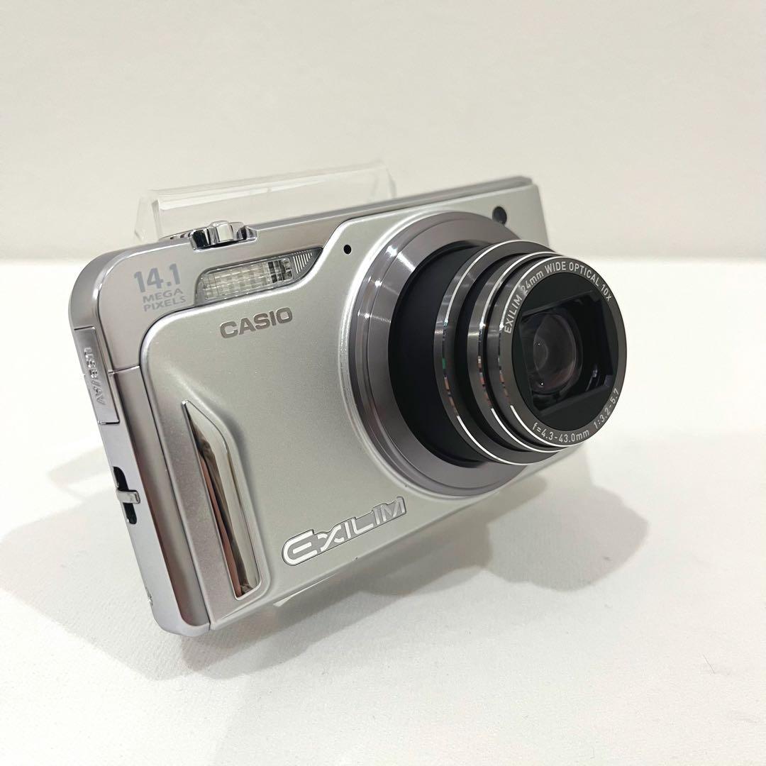 CASIO カシオ EXILIM EX-H15 デジカメ シルバー 充電器付
