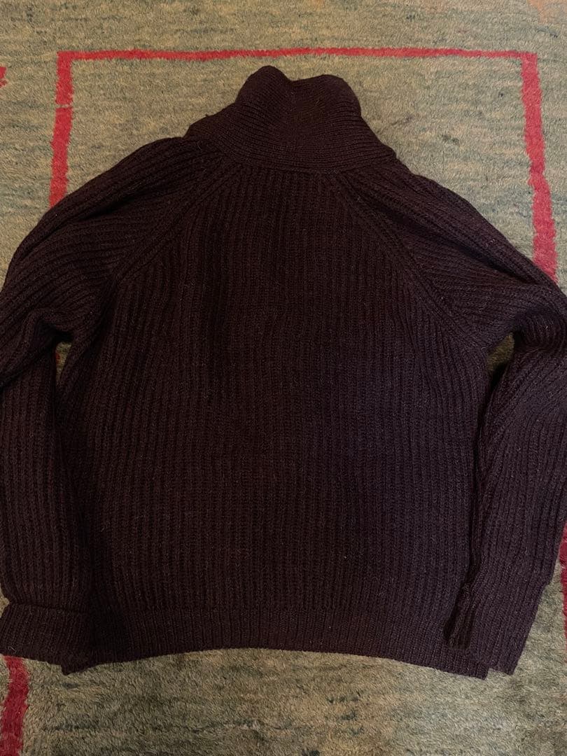 【再値下げ】Black Sheep ショールカラーカーディガン　サイズL 英国製