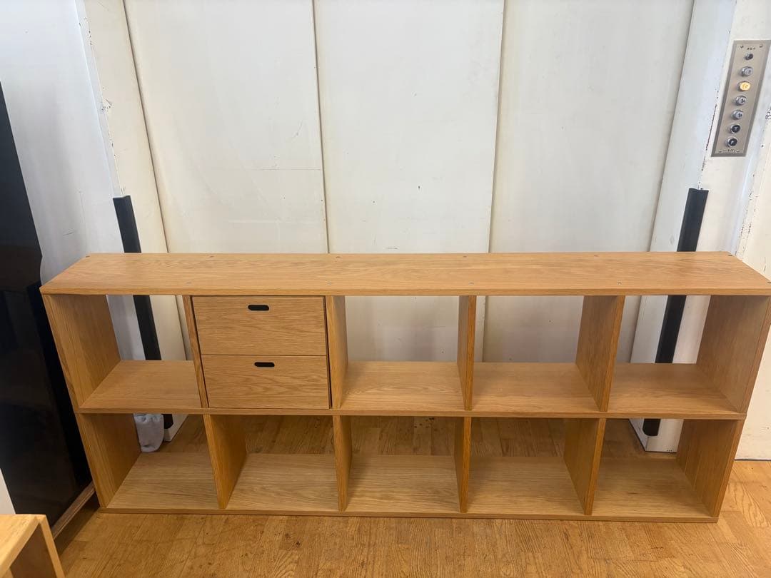 M067 無印良品 スタッキングシェルフ シェルフ 幅1995ｍｍ