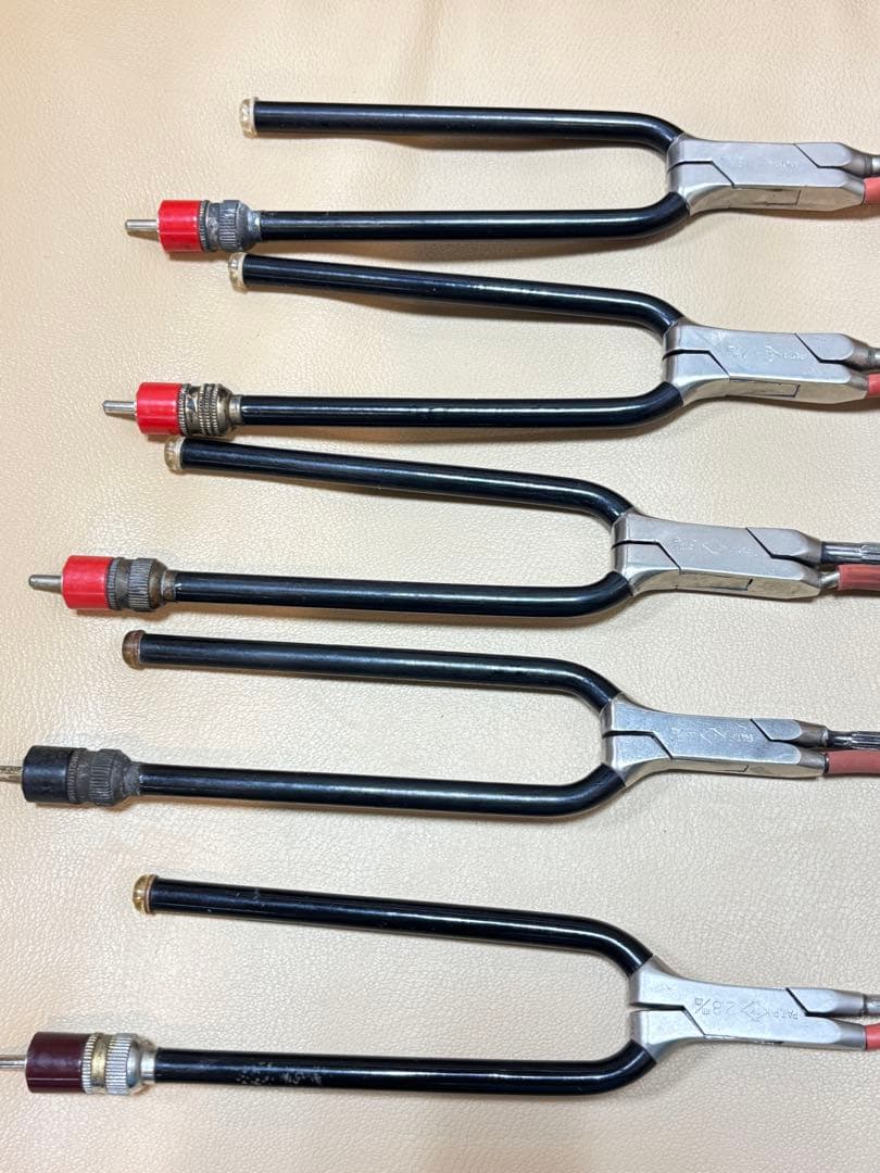 絶版ニチリ　シルバーアイロン　8,7,6,4,2.8ミリ　トランス、コード