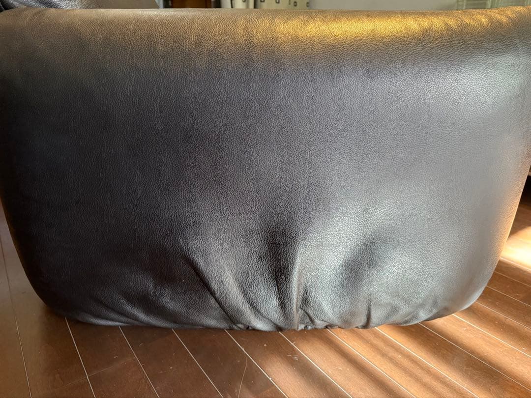 アルフレックス　arflex マレンコソファ　程度良好ブラックレザー定価72万