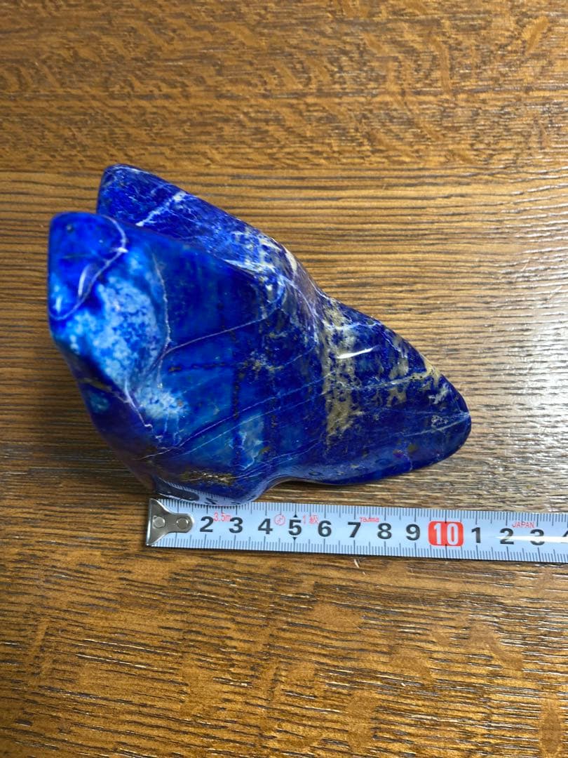 ラピスラズリ 原石光沢あり　深い青　高品質