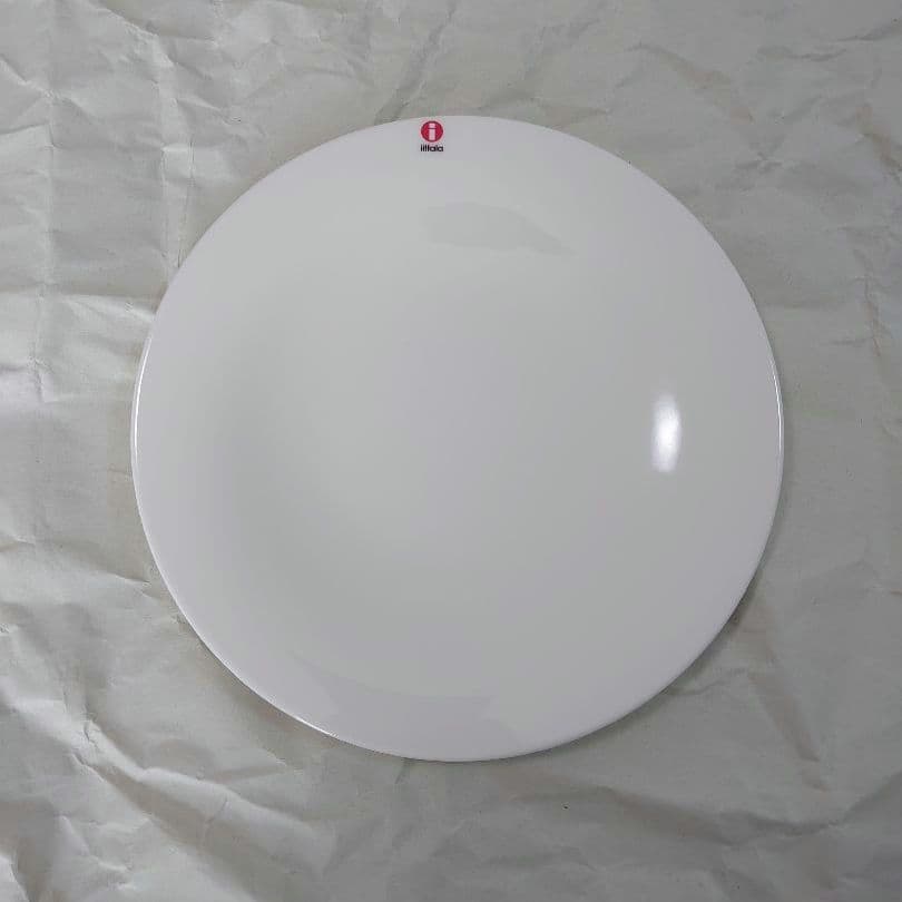 iitala サルヤトン プレート 22cm ホワイト 4枚 未使用品 廃盤