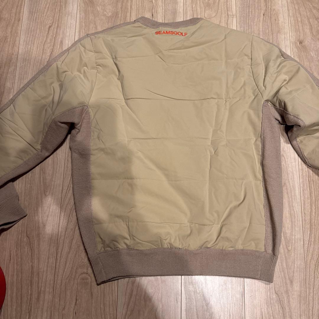 冬ゴルフ！！BEAMS GOLF Mサイズ 切替ニット