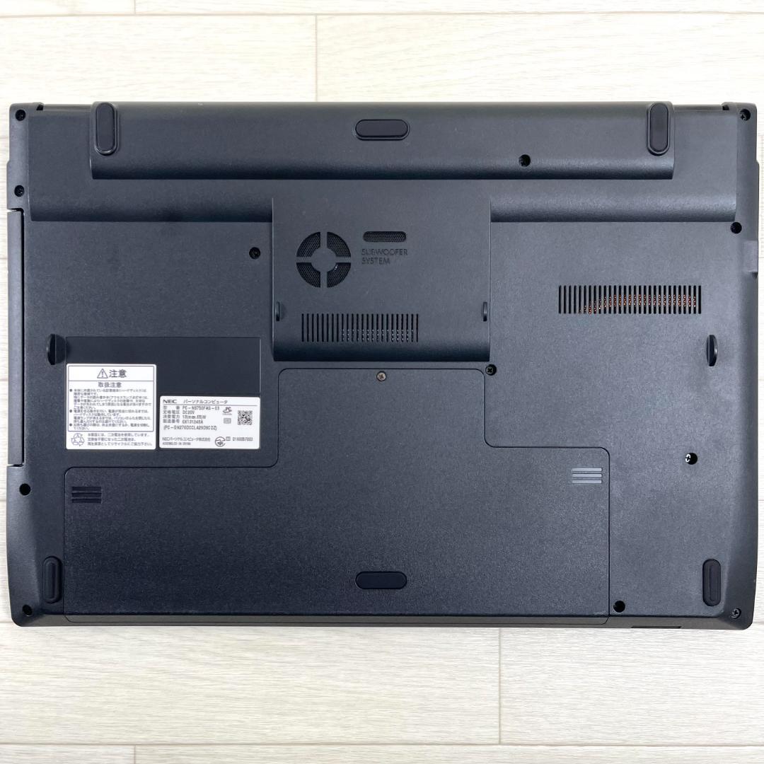 NEC i7 新品SSD＋HDD メモリ16G タッチパネル ノートパソコン