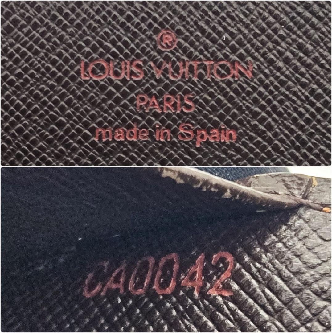 ママさん カードケース ダミエ ブラウン 名刺入れ アンヴェロップ