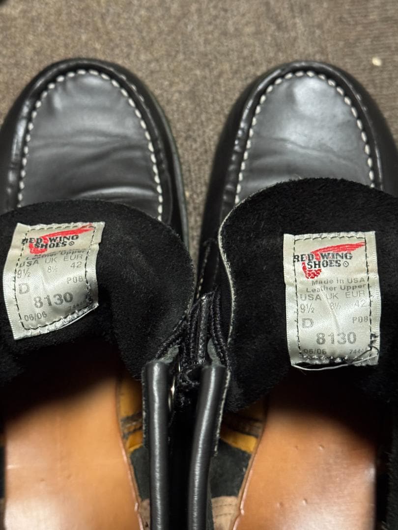 も*じ様 美品 レッドウイング8130アイリッシュセッター　サイズ9.5D(27