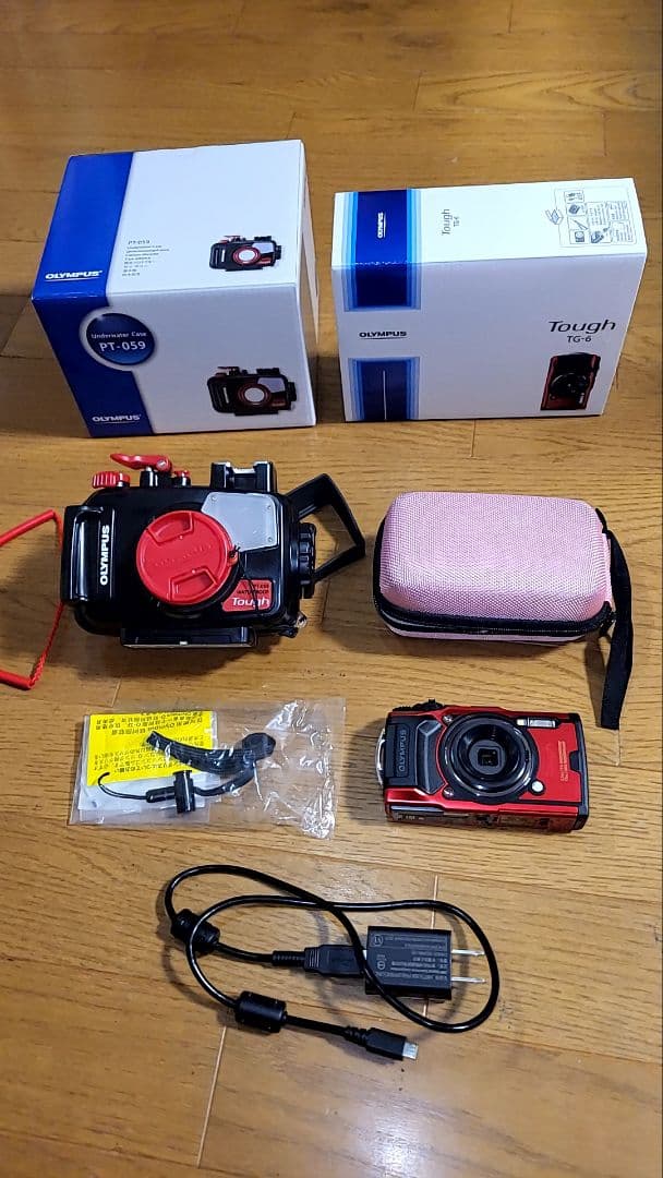 Olympus TG-6 PT-059 ハウジングセット