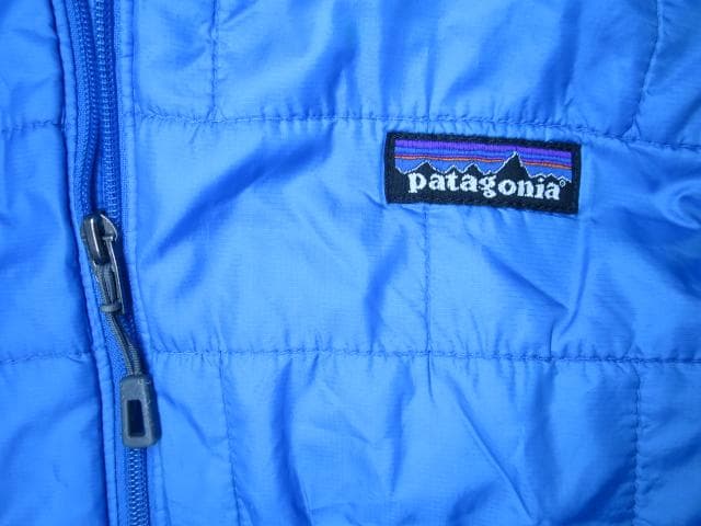 patagonia ナノパフ ベスト M プリマロフト ブルー