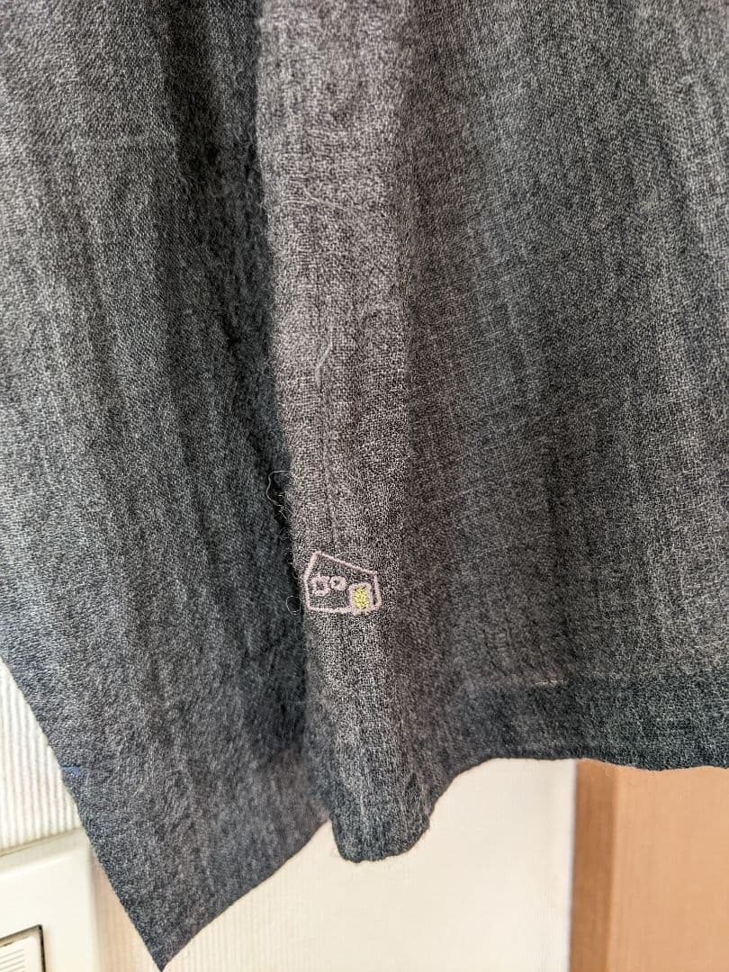 HUIS 遠州織物　ウォッシャブルウールカーディガン704