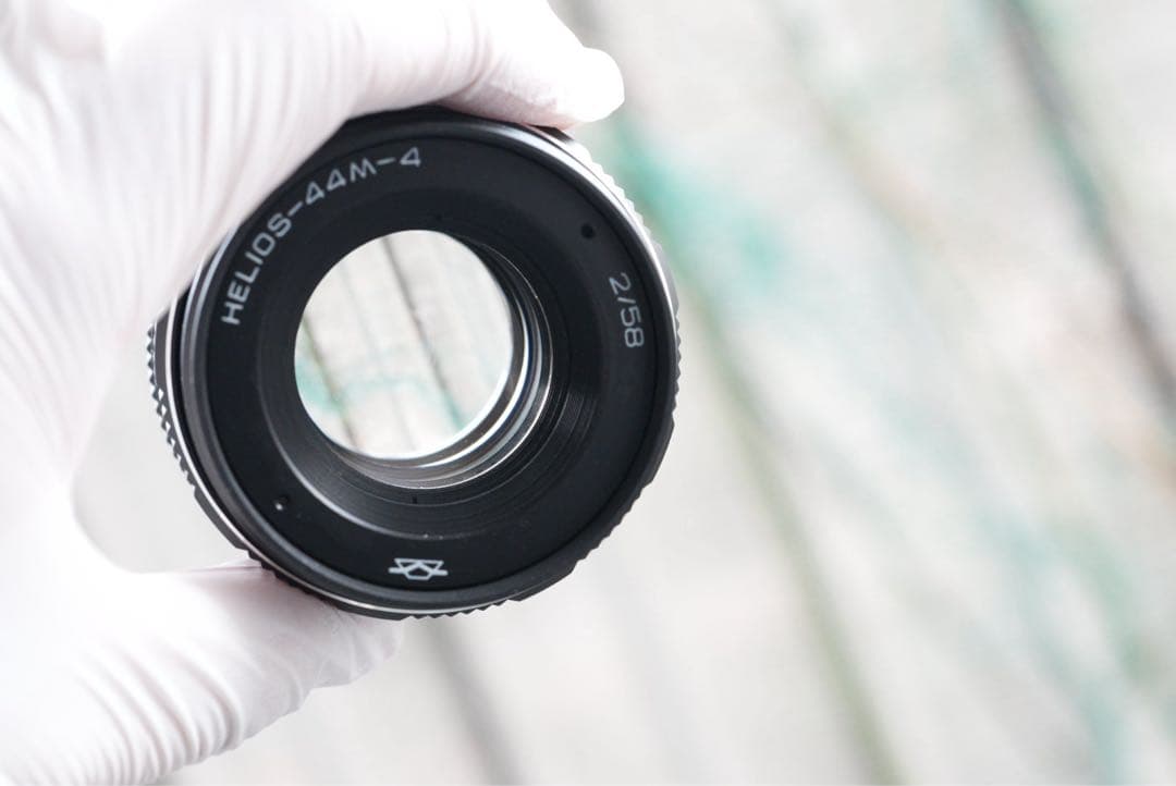 分解清掃済 Helios-44M-4 58mm f2 ぐるぐるボケ 1