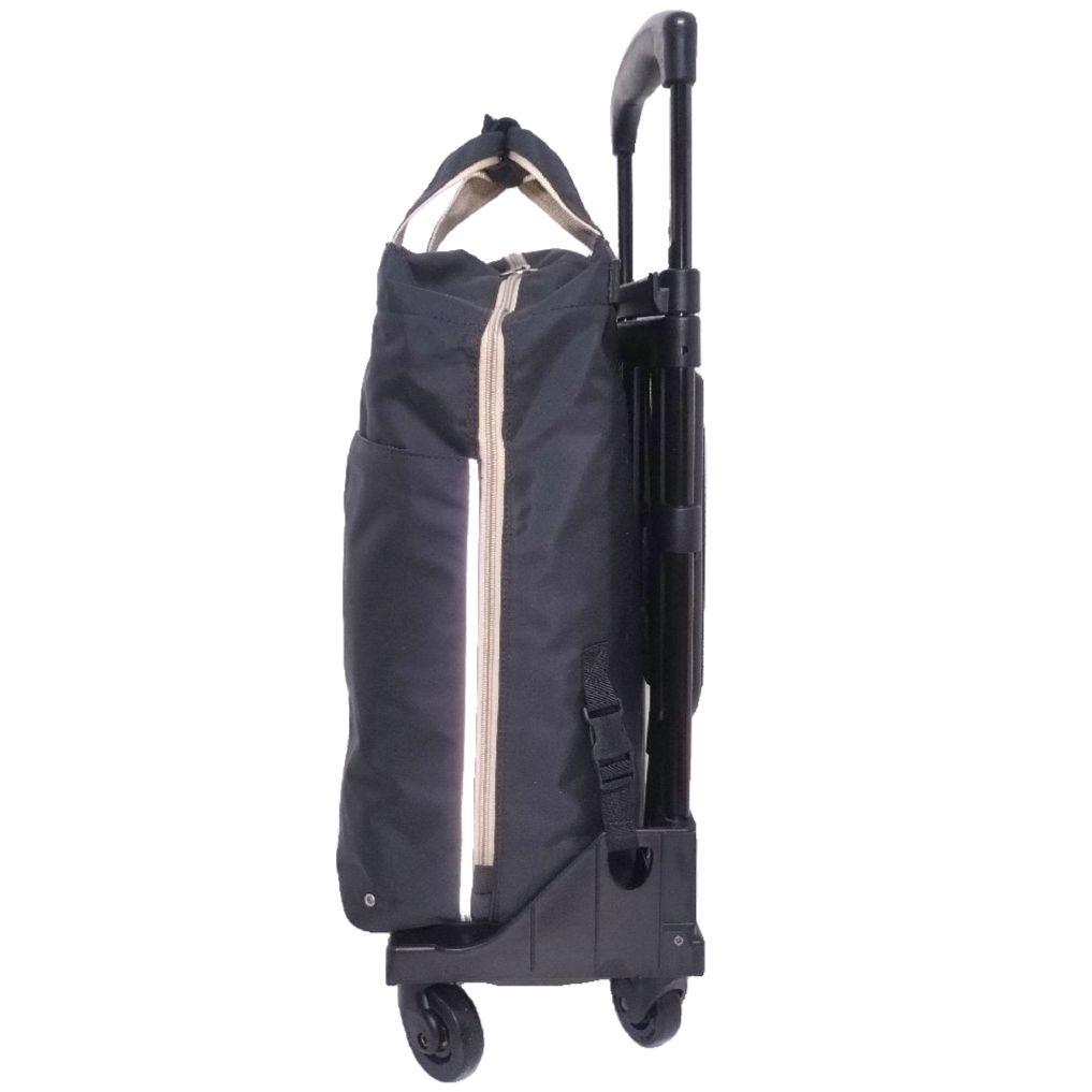 ✨未使用級✨SWANY　スワニー　座れるキャリーバッグ　機内持ち込み可　ブラック