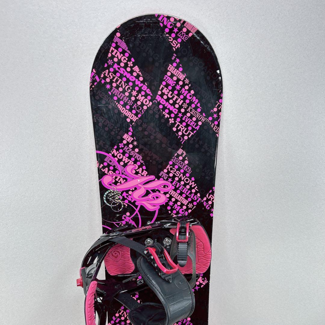 スノーボードセット K2 MOMENT × SALOMON Rhythm S