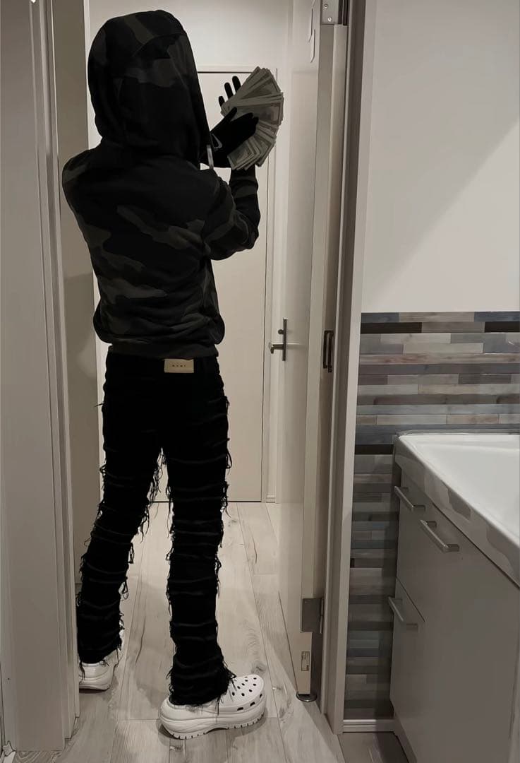 mnml ブラックスキニーデニム サイズ30