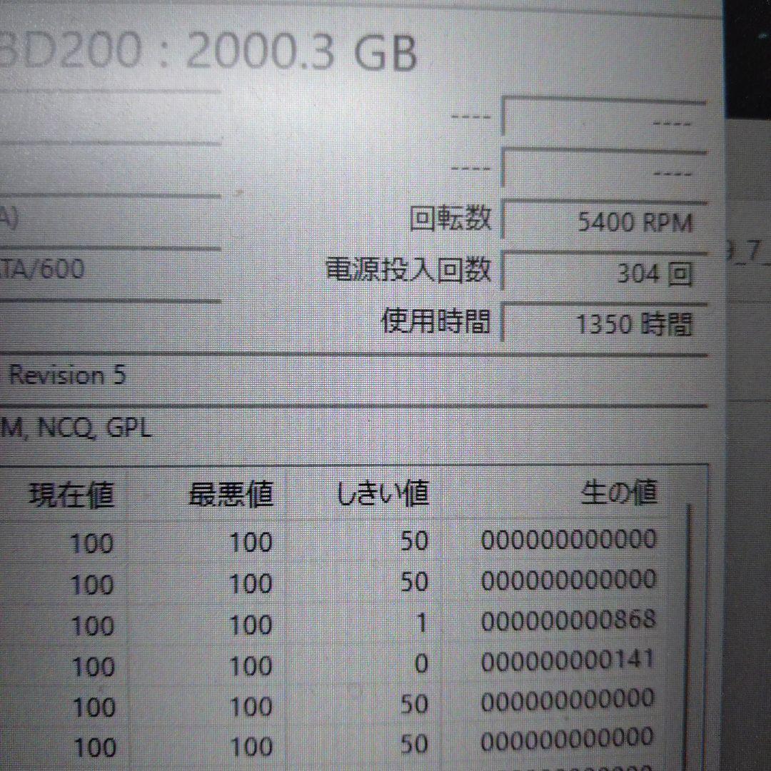 アイ・オー・データ　ポータブルハードディスク　HDPH-UT2KR/E　2TB