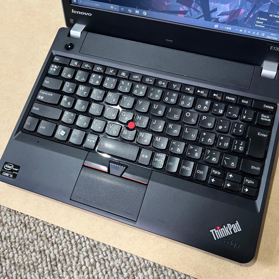 Windowsノート本体 lenovo ThinkPad E130 Core i5 / 8GB / SSD