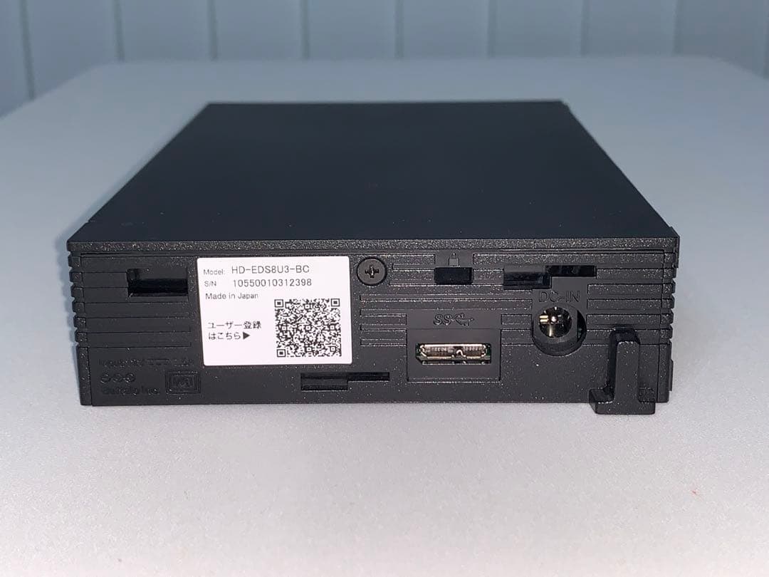 外付けハードディスク・ドライブ BUFFALO HD-EDS8U3 HDD