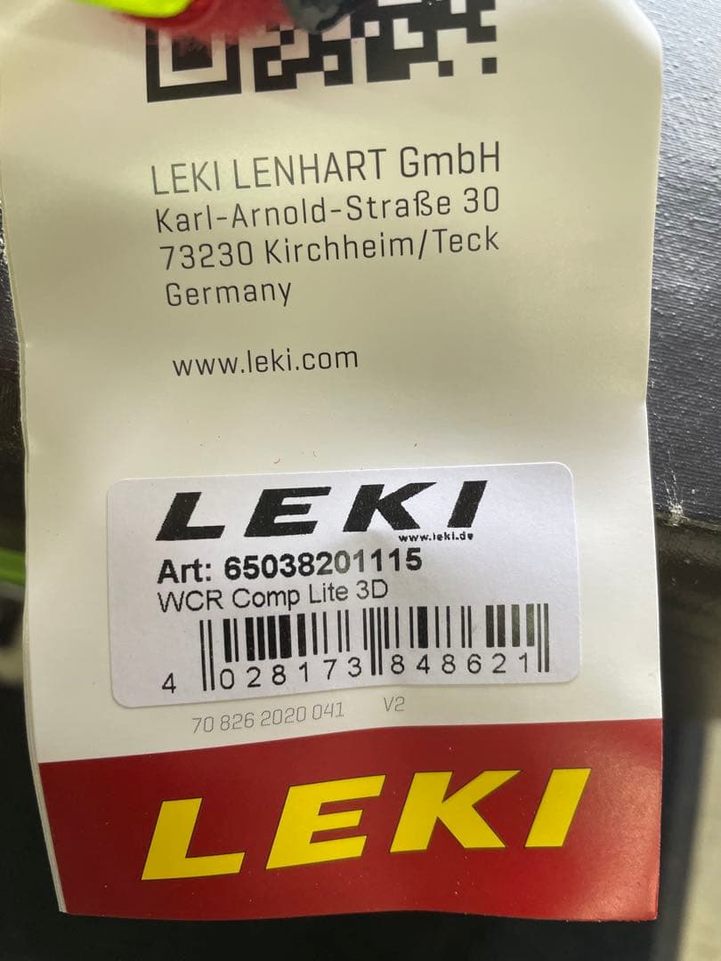 レキ WCR Comp Lite 3D 115cm20-21モデル 新品未使用品