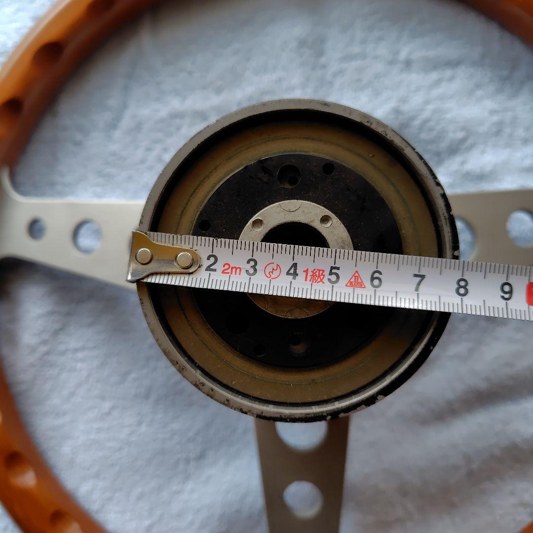 あ*ん様 momo ウッドステアリング ボス付き