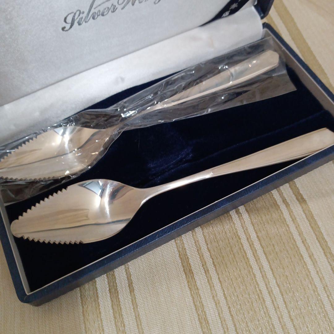 徳力本店 銀製 スプーン 2点セット 新品未使用　50グラム