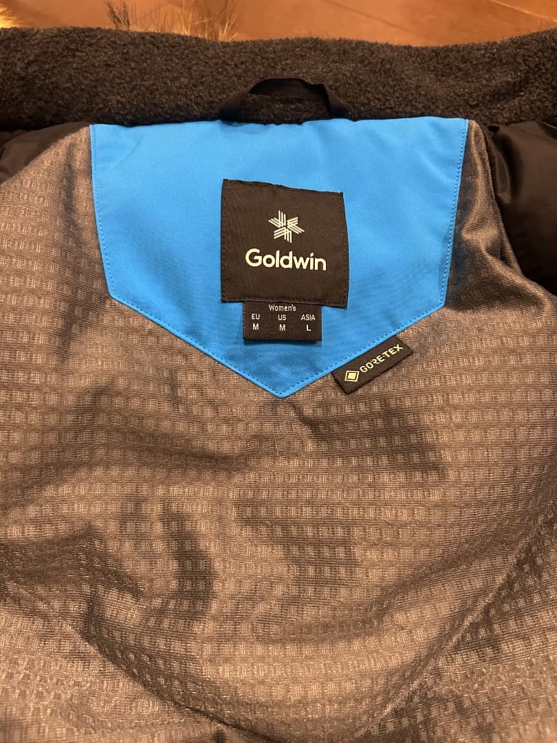 Goldwin GORE-TEX スキーウェア Mサイズ 水色