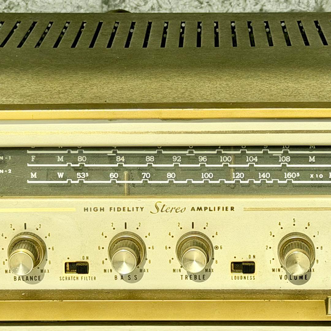 SANSUI「SM-33」'60年代真空管レシーバーアンプ