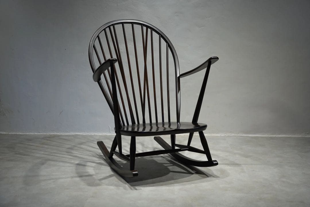 アーコール　ERCOL　グランドファザー　ロッキングチェア　Morris モリス