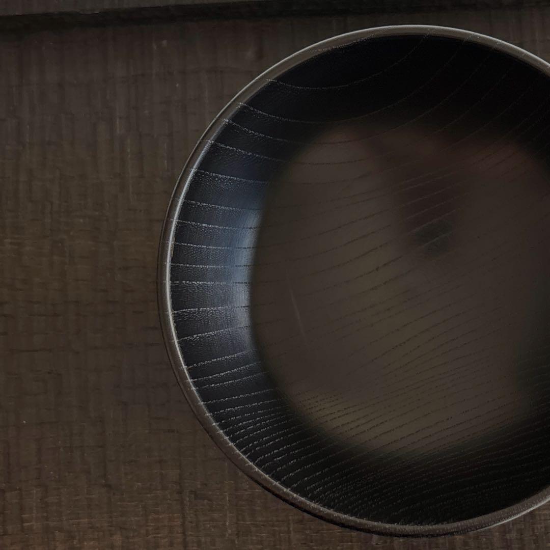 木工作家 豊田豪史さん◻️黒漆汁椀 2点◻️新品未使用