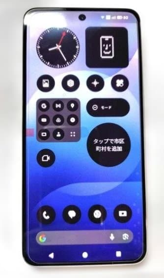m*8様 新品同様 Nothing Phone(3a) Android16 SI