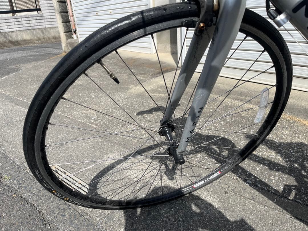 MARIN クロスバイク シルバー　ジャンク品