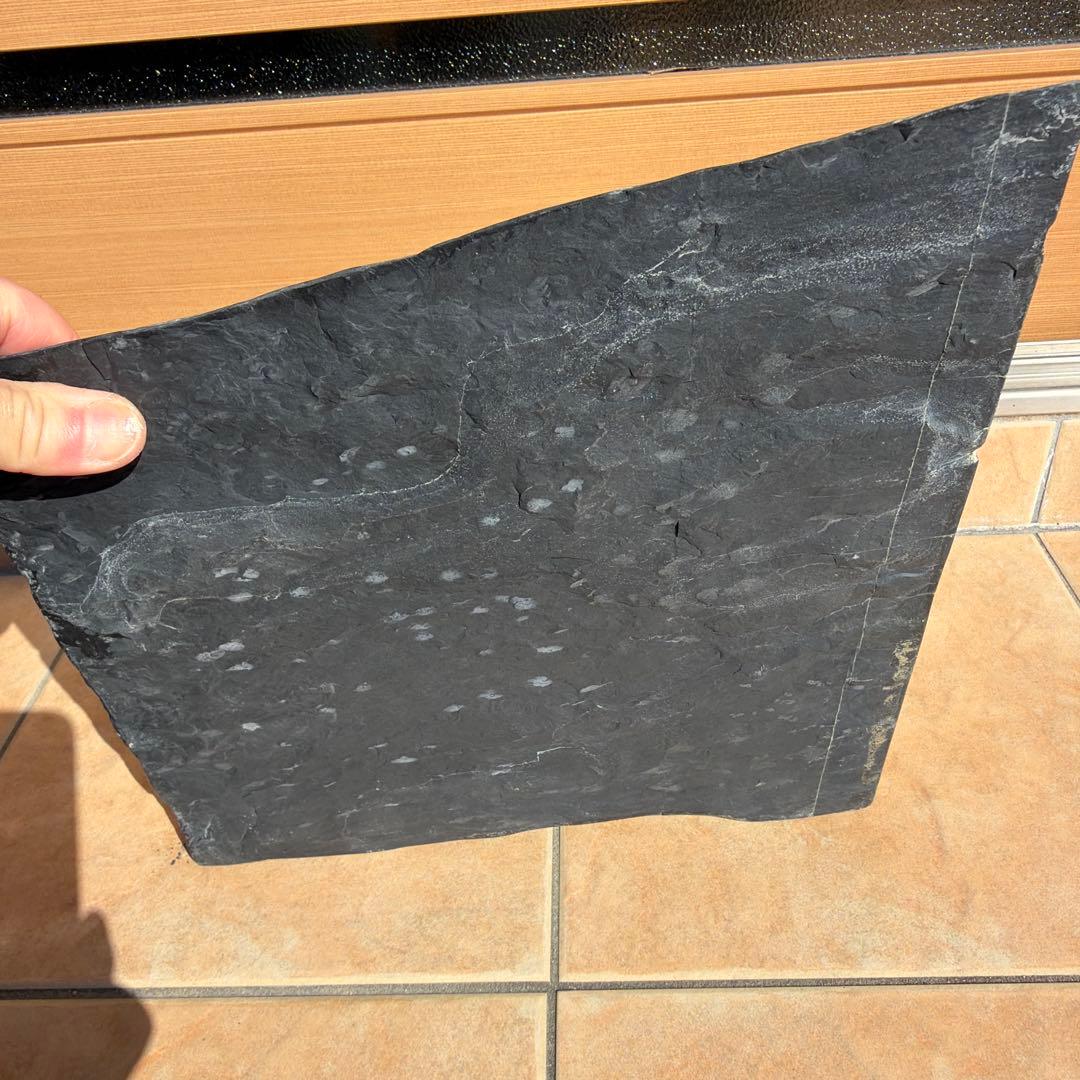 那智黒石　山型　水石 特大　盆栽