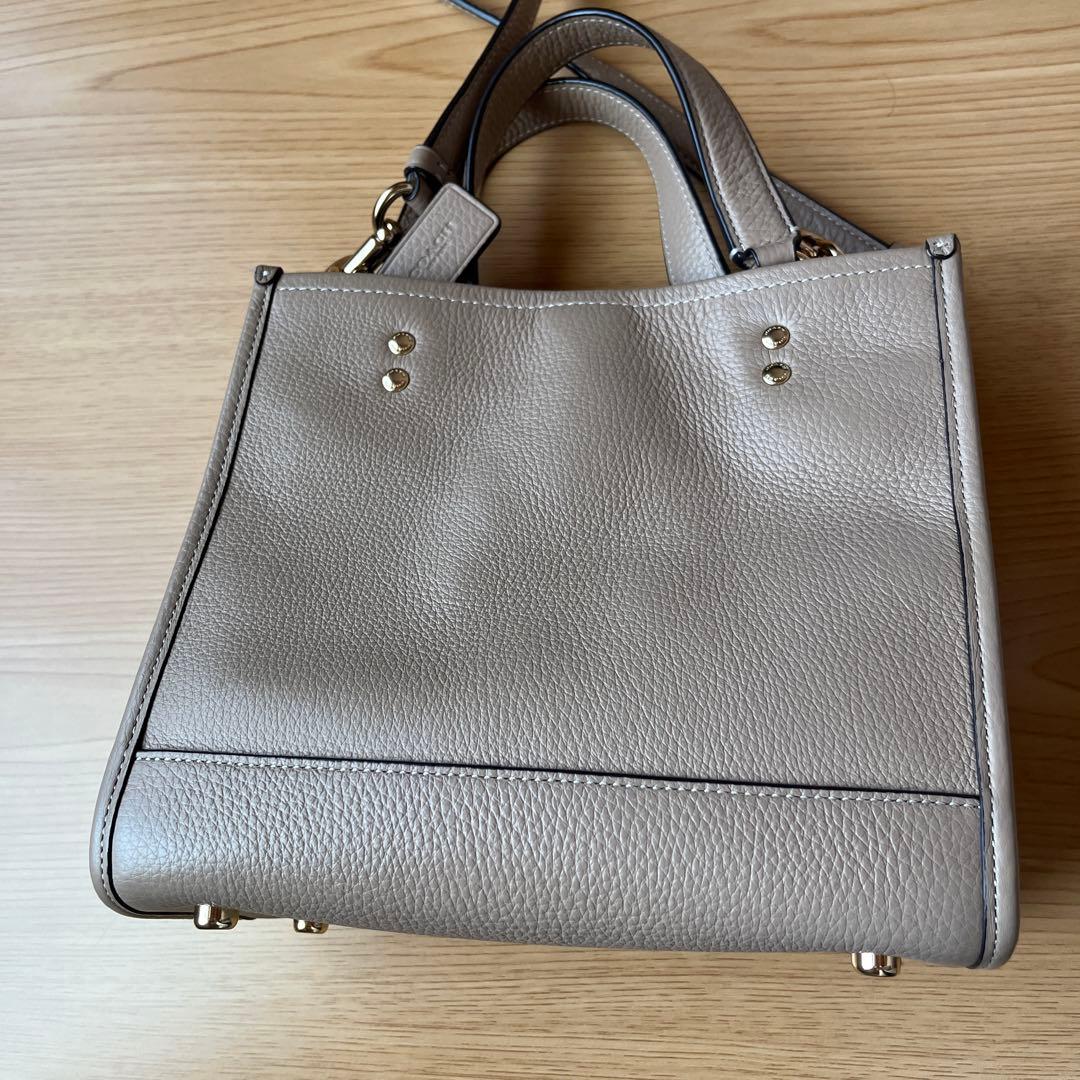 COACH デンプシー トート ショルダーバッグ レザー