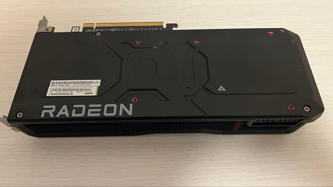 RX7800XT Sapphire リファレンスモデル 16GB