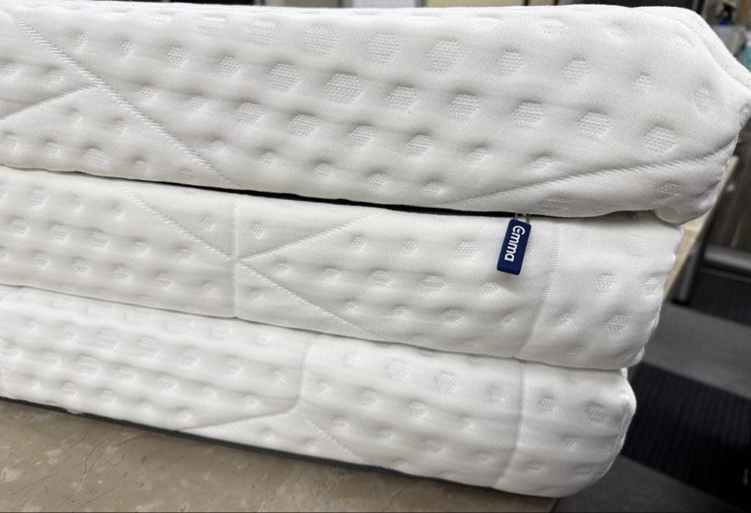 【アウトレット】エマスリープ 敷布団 プレミアム　三つ折り シングル