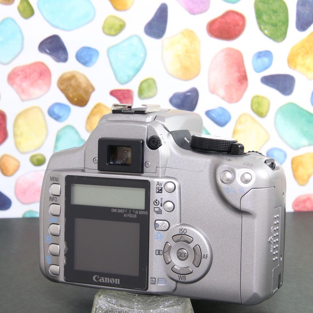 ♥︎◇Canon EOS KISS N ◇レンズキット ◇おしゃれシルバー