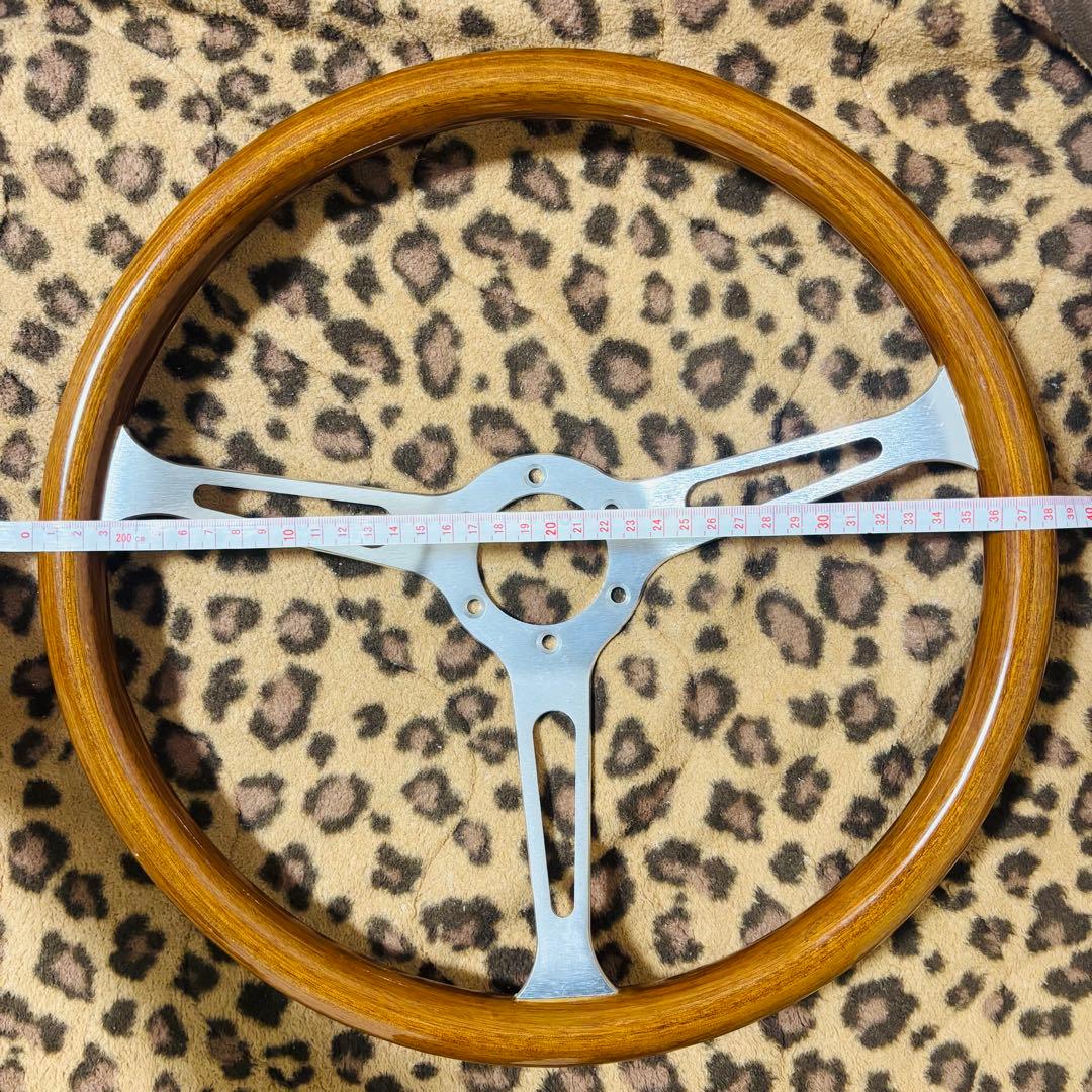 ウッドステアリング ウッドハンドル　車　ハンドル　ホーンボタン　カー用品