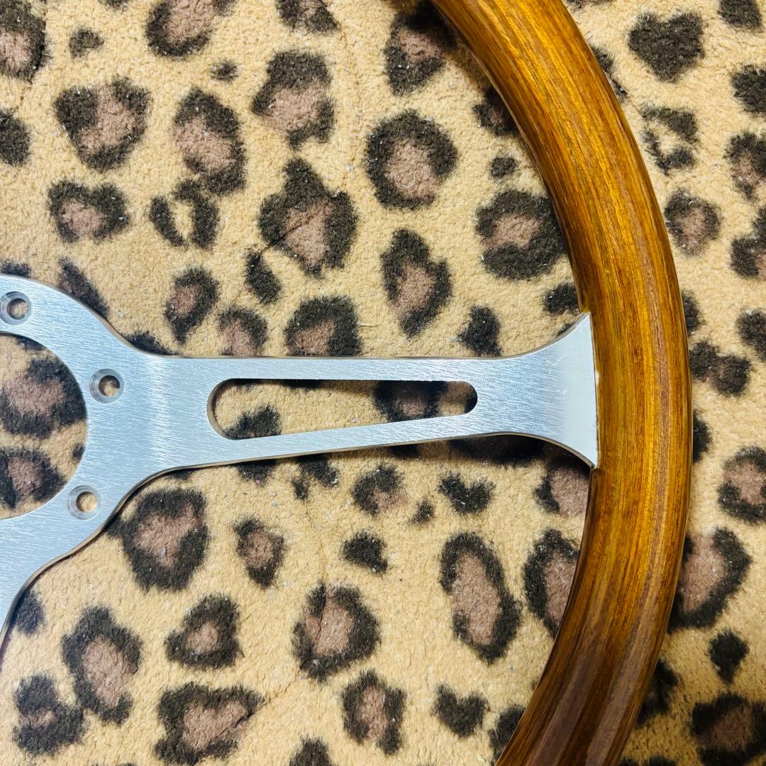 ウッドステアリング ウッドハンドル　車　ハンドル　ホーンボタン　カー用品