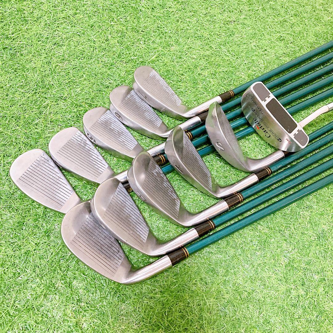 N10.テーラーメイド　初心者オススメ　ゴルフクラブ　メンズセット　右利き15本