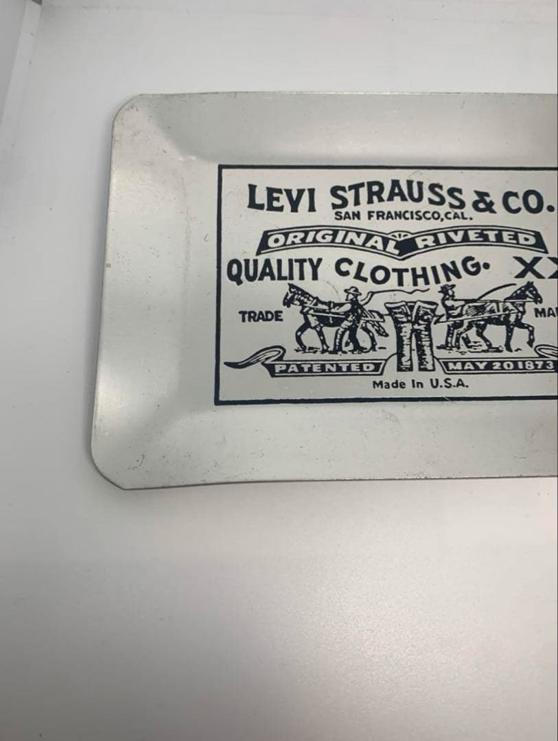 1970年代〜リーバイス　アルミ　キャッシュトレイ ヴィンテージ
