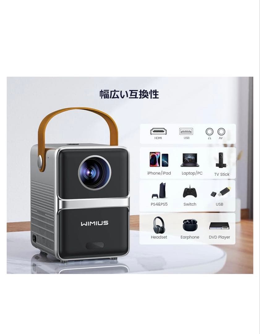 WIMIUS P61 プロジェクター 本体