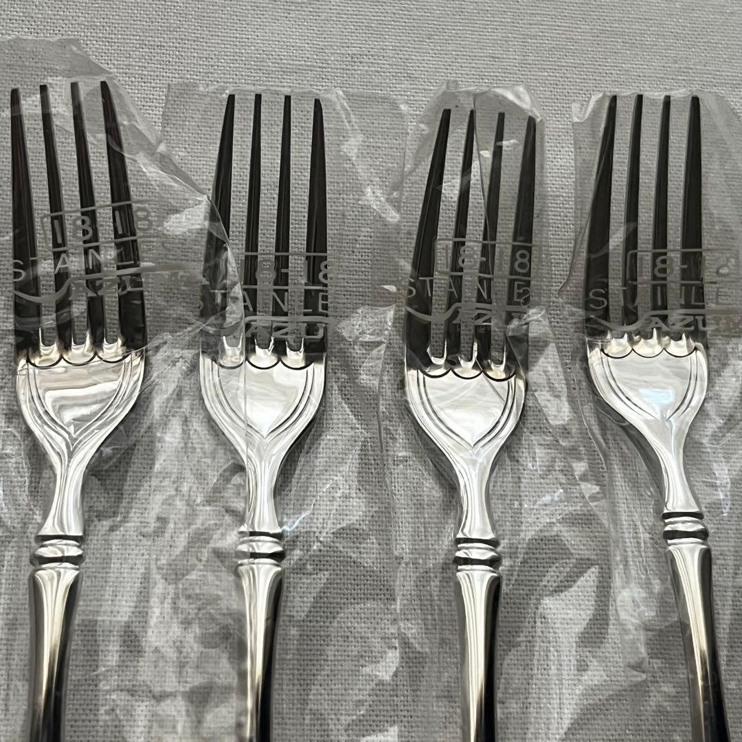 アズマ インペリアル 18-18ステンレス フォーク 4本 四つ又 カトラリー