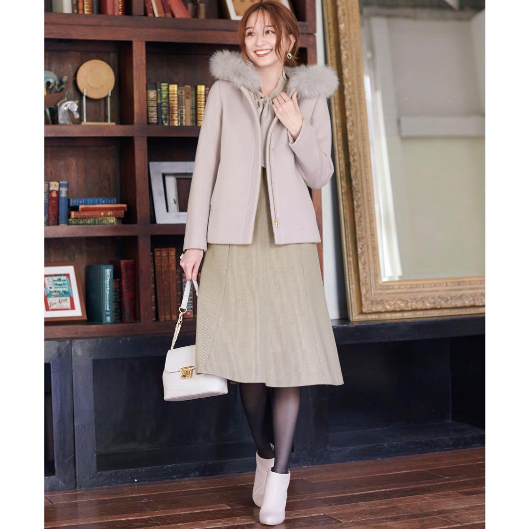 any SIS 新品未使用 2WAYスーペリアファインウールモッサ コート