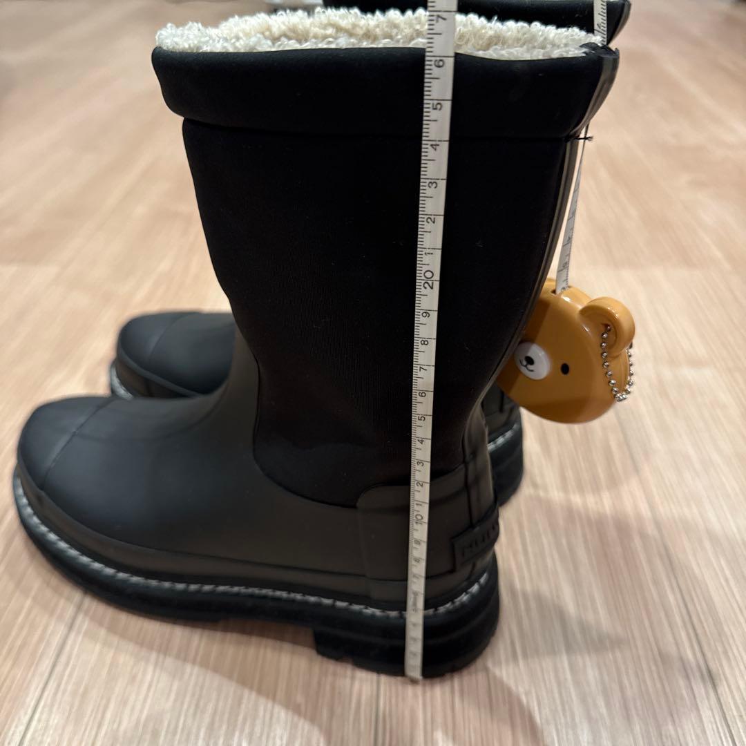 年末SALE！HUNTER ハンター　ブーツ　ボア　UK5 美品
